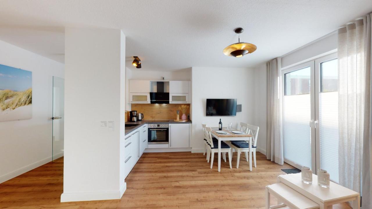 Seeblick Nordlicht, Exklusive Wohnung Mit Terrasse Wangerooge Bagian luar foto