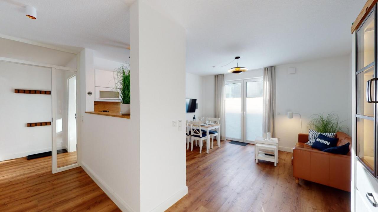 Seeblick Nordlicht, Exklusive Wohnung Mit Terrasse Wangerooge Bagian luar foto