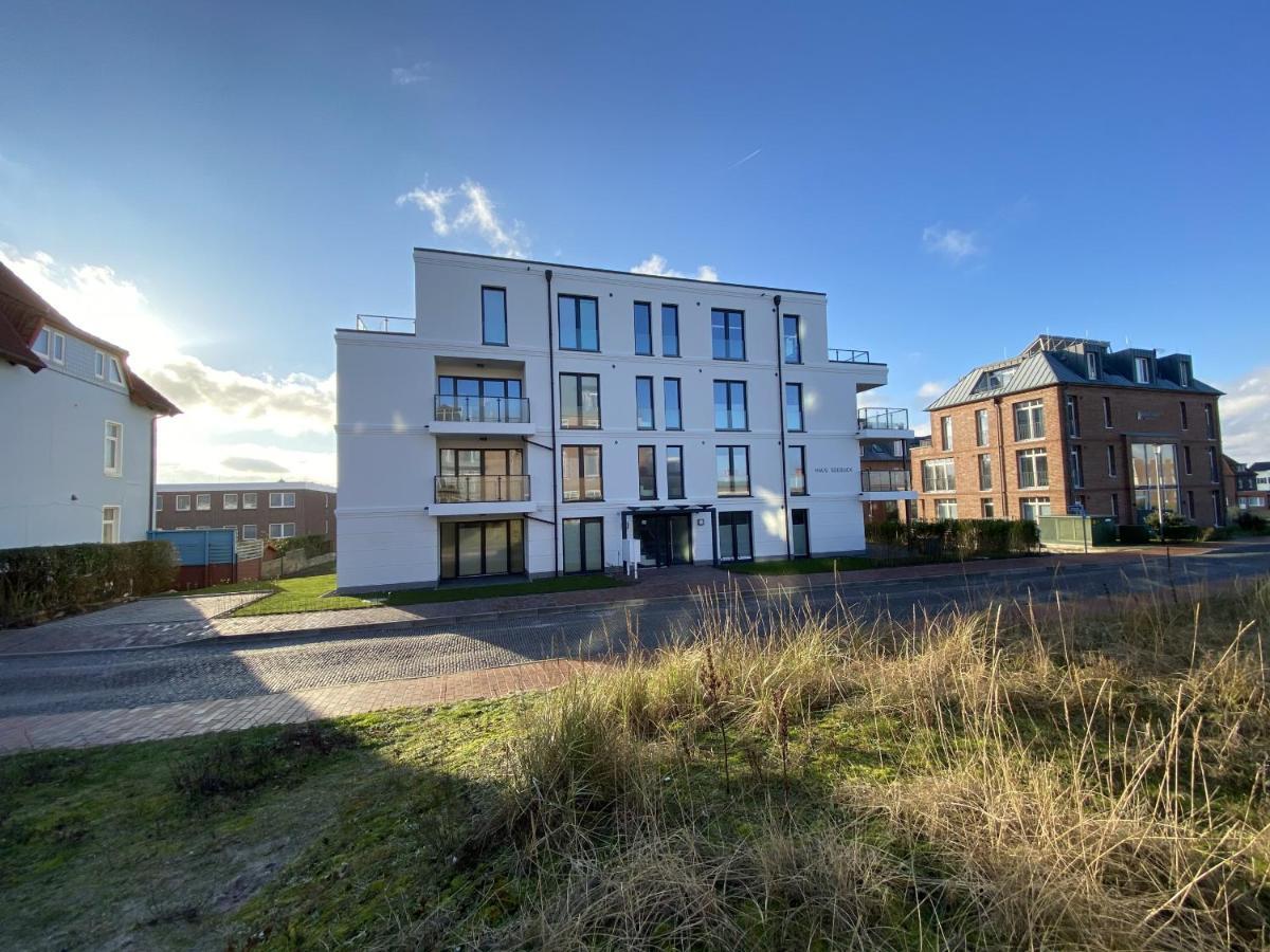 Seeblick Nordlicht, Exklusive Wohnung Mit Terrasse Wangerooge Bagian luar foto