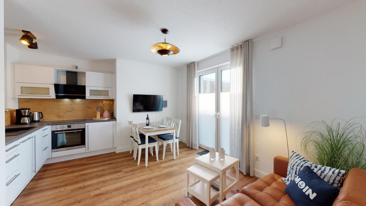 Seeblick Nordlicht, Exklusive Wohnung Mit Terrasse Wangerooge Bagian luar foto