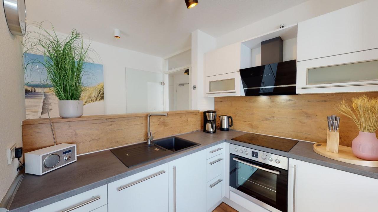 Seeblick Nordlicht, Exklusive Wohnung Mit Terrasse Wangerooge Bagian luar foto