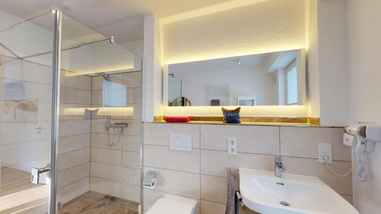 Seeblick Nordlicht, Exklusive Wohnung Mit Terrasse Wangerooge Bagian luar foto