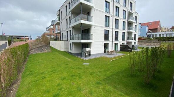 Seeblick Nordlicht, Exklusive Wohnung Mit Terrasse Wangerooge Bagian luar foto