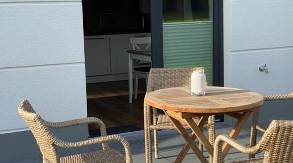 Seeblick Nordlicht, Exklusive Wohnung Mit Terrasse Wangerooge Bagian luar foto