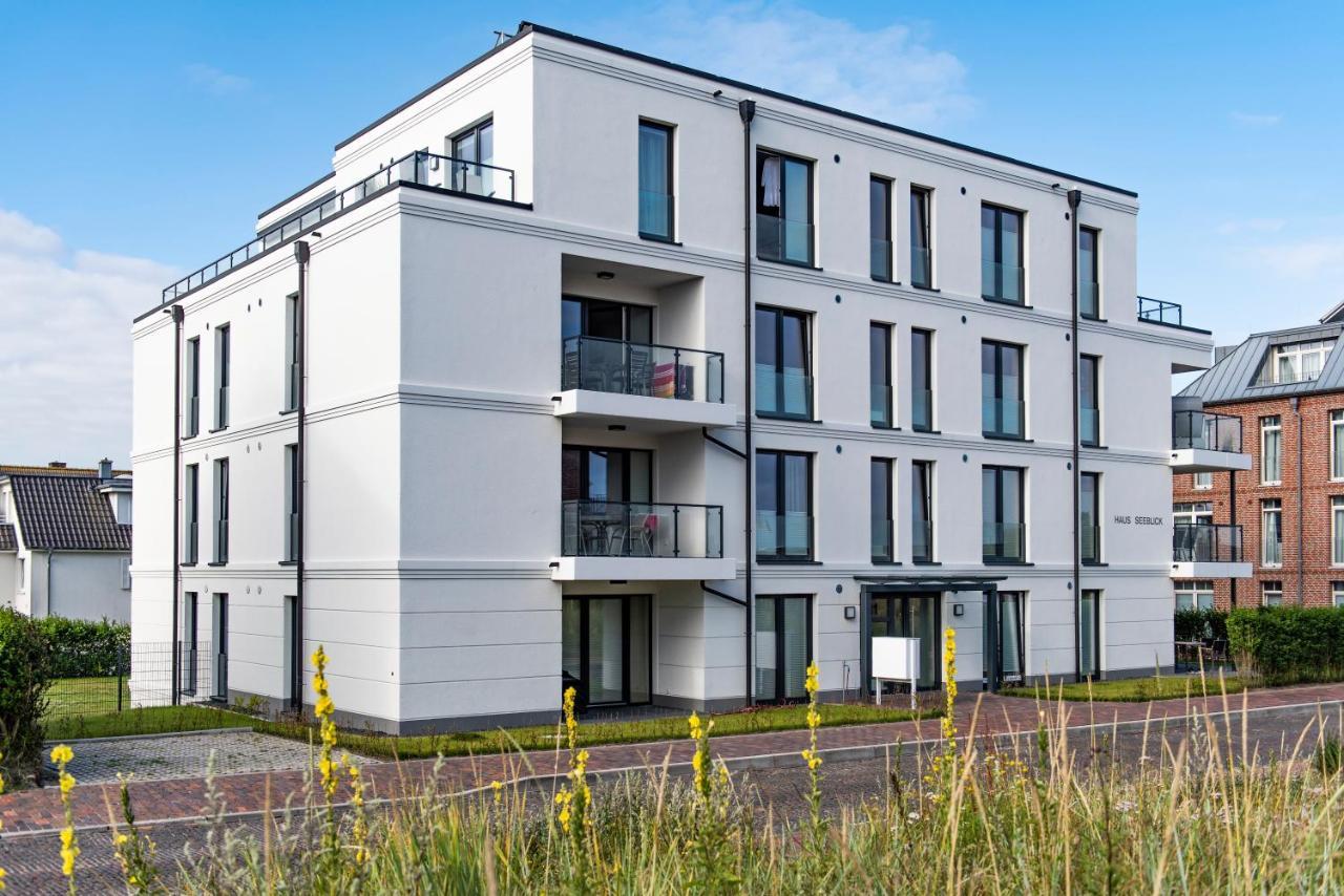 Seeblick Nordlicht, Exklusive Wohnung Mit Terrasse Wangerooge Bagian luar foto